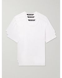 Palm Angels - Three-pack Slim-fit Logo-appliquéd Cotton-jersey T-shirts - Lyst