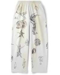Balenciaga - Sweatpants With Prints - Lyst