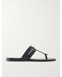 Tom Ford - Brighton Leather Sandals - Lyst