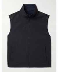 Brioni - Wendbare Weste aus einer Seidenmischung und Jersey - Lyst