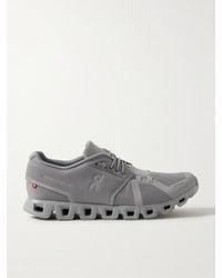 On Shoes - Cloud 5 Rubber-trimmed Mesh Sneakers - Lyst