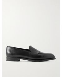 Edward Green - Piccadilly Leather Penny Loafers - Lyst