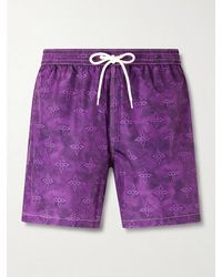 Massimo Alba - Kite Straight-Leg Mid-Length Printed Swim Shorts - Lyst