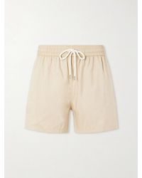 Frescobol Carioca - Rio Straight-Leg Linen Blend Swim Short - Lyst