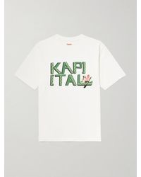 Kapital - Printed Cotton-Jersey T-Shirt - Lyst
