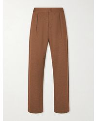 Loro Piana - Wide-Leg Wool And Cashmere-Blend Trousers - Lyst