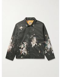 GALLERY DEPT. - Montecito Paint-Splattered Cotton-Twill Jacket - Lyst