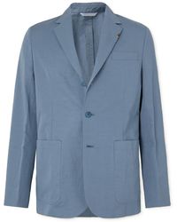 Paul Smith - Slim-fit Cotton And Linen-blend Suit Jacket - Lyst