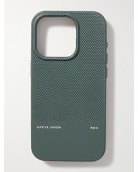 Native Union - (re)classic Faux Leather Iphone 15 Pro Phone Case - Lyst