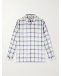 Our Legacy - Every Checked Twill Shirt - Lyst