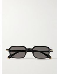 Cartier - Rectangular-Frame Acetate Sunglasses - Lyst