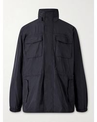 James Perse - Zipped Windbreaker Jacket - Lyst