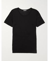 Zimmerli Royal Classic Cotton T-shirt - Black