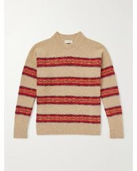 Dries Van Noten - Master Striped Alpaca-blend Sweater - Lyst