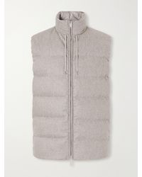 Slowear - Montedoro Quilted Wool-Blend Down Gilet - Lyst