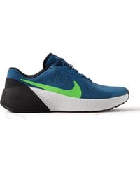 Nike - Nike Air Zoom Tr 1 Rubber-trimmed Faux Suede Sneakers - Lyst