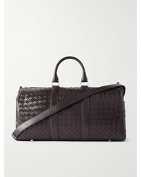 Bottega Veneta - Intrecciato Leather Weekend Bag - Lyst