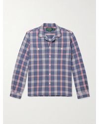 Polo Ralph Lauren - Polo Country Convertible-Collar Checked Cotton-Flannel Shirt - Lyst