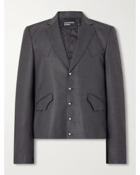 Enfants Riches Deprimes - Western Perfect Striped Wool Blazer - Lyst