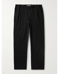 Norse Projects - Ezra Straight-leg Stretch-cotton Twill Trousers - Lyst