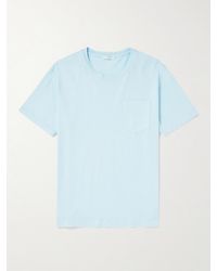 Boglioli - Garment-dyed Cotton-jersey T-shirt - Lyst