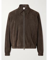 Paul Smith - Suede Jacket - Lyst