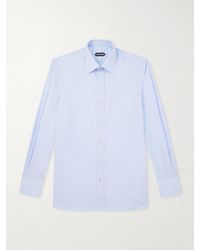 Tom Ford - Cotton-Poplin Shirt - Lyst