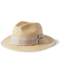 Kiton - Straw Panama Hat - Lyst