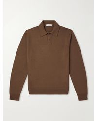 MR P. - Merino Wool Polo Shirt - Lyst