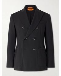Barena - Double-breasted Virgin Wool Suit Jacket - Lyst