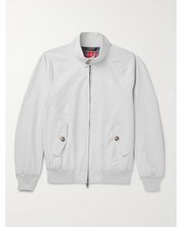 Baracuta - G9 Cotton-Blend Harrington Jacket - Lyst