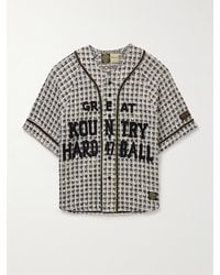 Kapital - Great Kountry Appliquéd Embroidered Tweed Shirt - Lyst