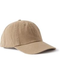 Polo Ralph Lauren - Logo-Embroidered Cotton-Twill Baseball Cap - Lyst