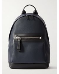 Tom Ford - Buckley Pebble-grain Leather Backpack - Lyst