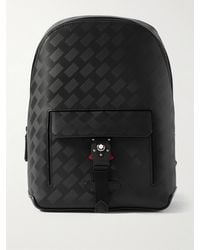 Montblanc - Mini Rucksack aus strukturiertem Leder - Lyst