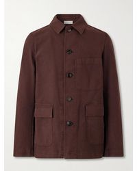Dries Van Noten - Braxton Garment-Dyed Cotton Jacket - Lyst