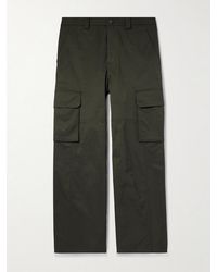 Valentino Garavani - Wide-Leg Twill Cargo Trousers - Lyst