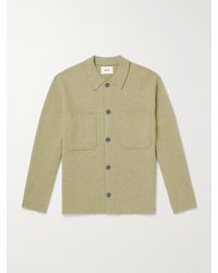 NN07 - Jonas 6398 Merino Wool Overshirt - Lyst