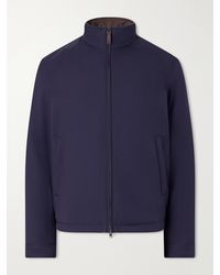 Herno - Padded Twill Bomber Jacket - Lyst