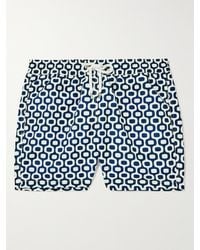 Frescobol Carioca - Slim-Fit Short-Length Printed Recycled Swimshorts - Lyst