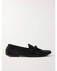 The Row - Lucca Suede Driving Shoes - Lyst