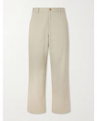 Aimé Leon Dore - Straight-Leg Cotton-Canvas Trousers - Lyst