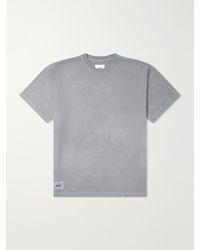 WTAPS - Logo-Appliquéd Cotton-Jersey T-Shirt - Lyst