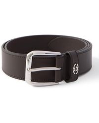 Gucci - 3.5cm Logo-embellished Leather Belt - Lyst