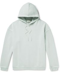 Amomento - Garment-dyed Cotton-jersey Hoodie - Lyst