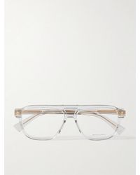 Bottega Veneta - Aviator-Style Acetate Optical Glasses - Lyst