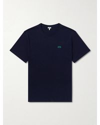 Loewe - Anagram-Embroidered Cotton-Jersey T-Shirt - Lyst