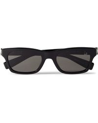 Dunhill - Rectangular-frame Acetate Sunglasses - Lyst