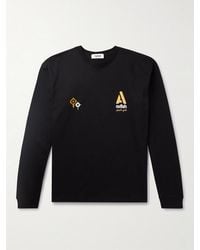 Adish - Nadi Embroidered Logo-Print Cotton-Jersey T-Shirt - Lyst