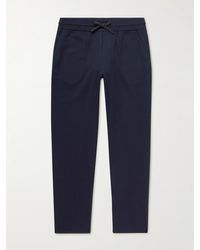 Loro Piana - Tapered Cotton-blend Jersey Sweatpants - Lyst